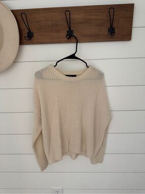 Forever 21 Cream Sweater